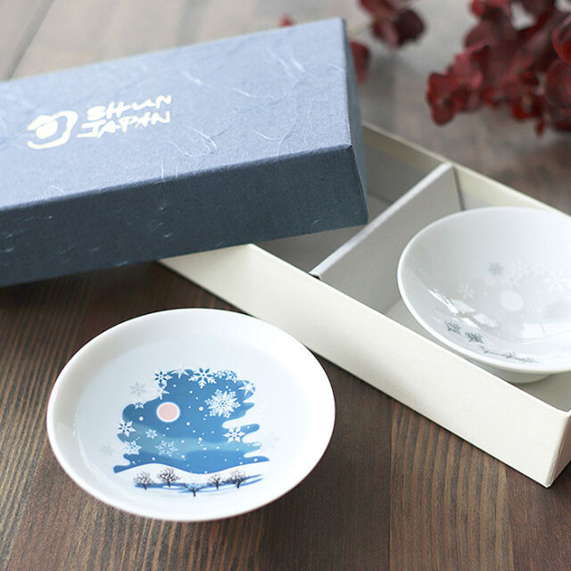 丸モ高木陶器 冷感雪結晶 白平盃 ペアセット 温度で絵柄が変化する 箱入 日本酒 贈り物 おちょこ お屠蘇 温度で変化 不思議な マジック インスタ  ZDDMpAbL1E, 食器、グラス、カトラリー - fluorinet.com